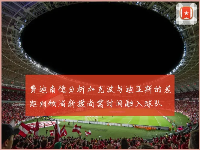 费迪南德分析加克波与迪亚斯的差距利物浦新援尚需时间融入球队